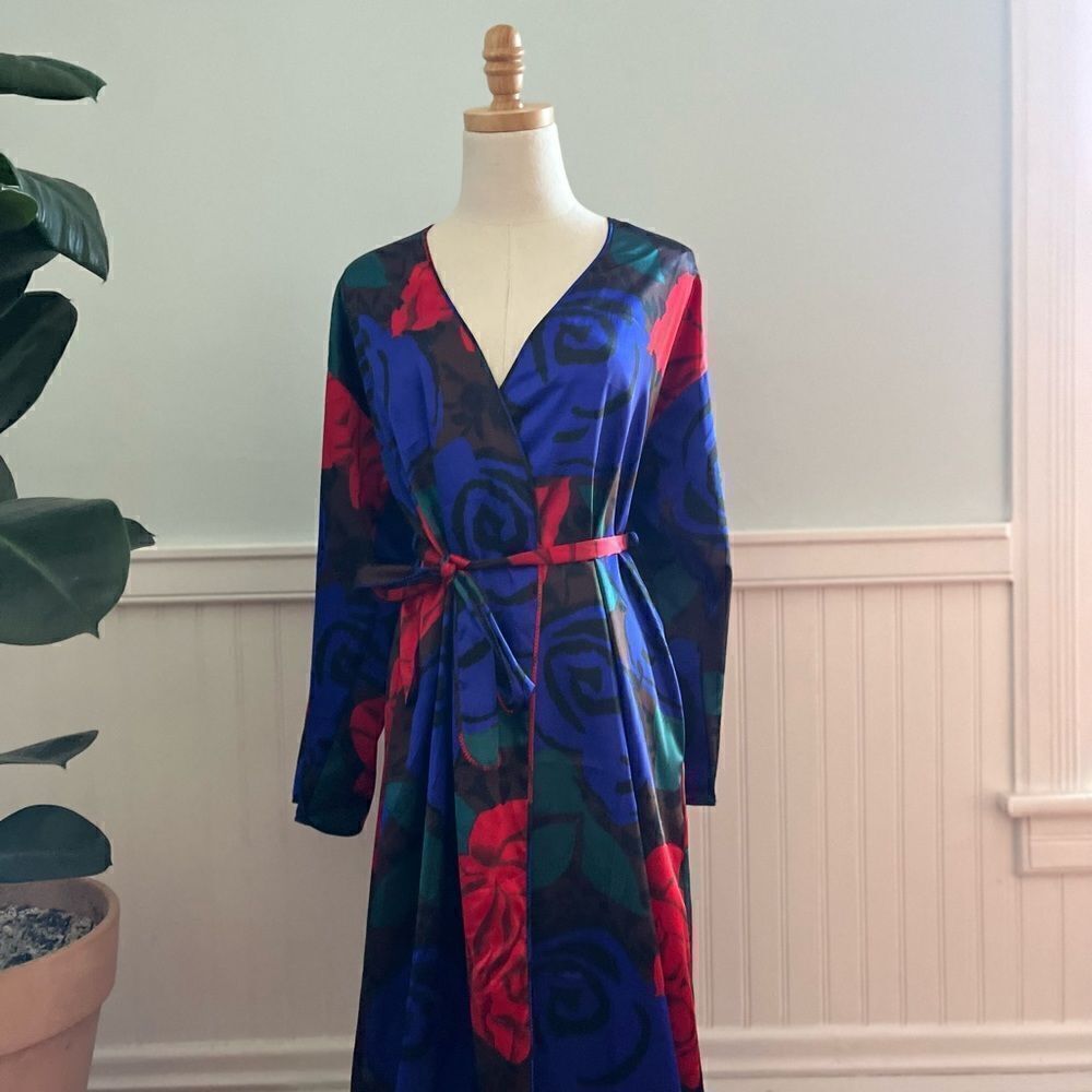 Mary McFadden Vintage Robe Small